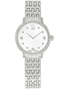 Stainless Steel Imber Watch Swiss Made Metal Bracelet in Silver