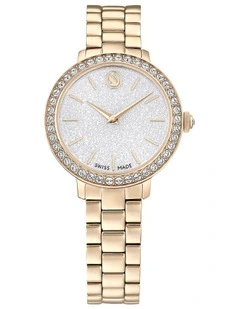 Matrix 3-Link Watch in Gold