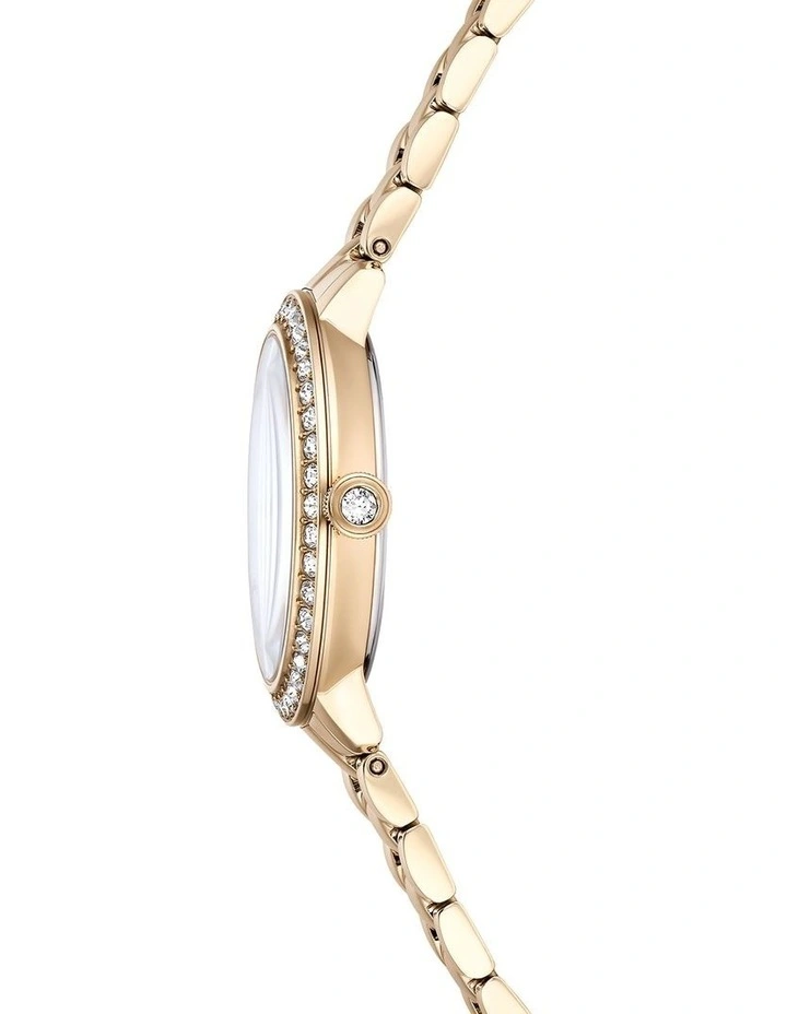 Matrix 3-Link Watch in Gold image 6