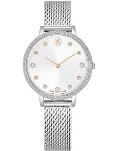 Stainless Steel Clarica Watch in Silver