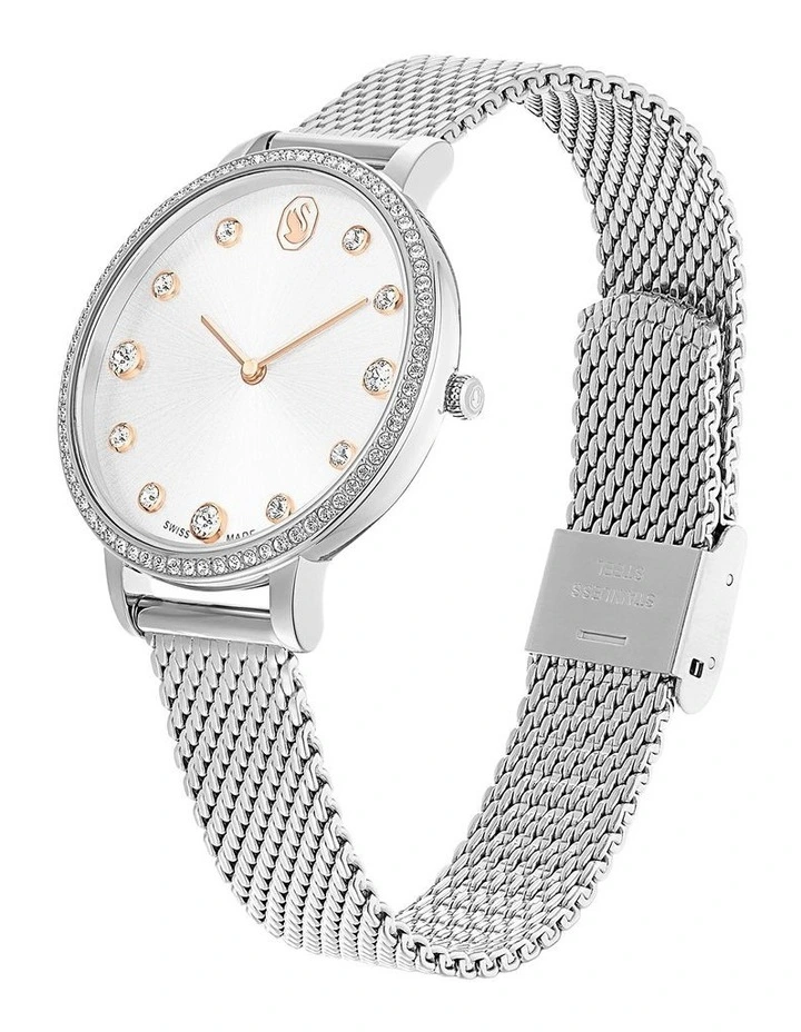 Stainless Steel Clarica Watch in Silver image 2