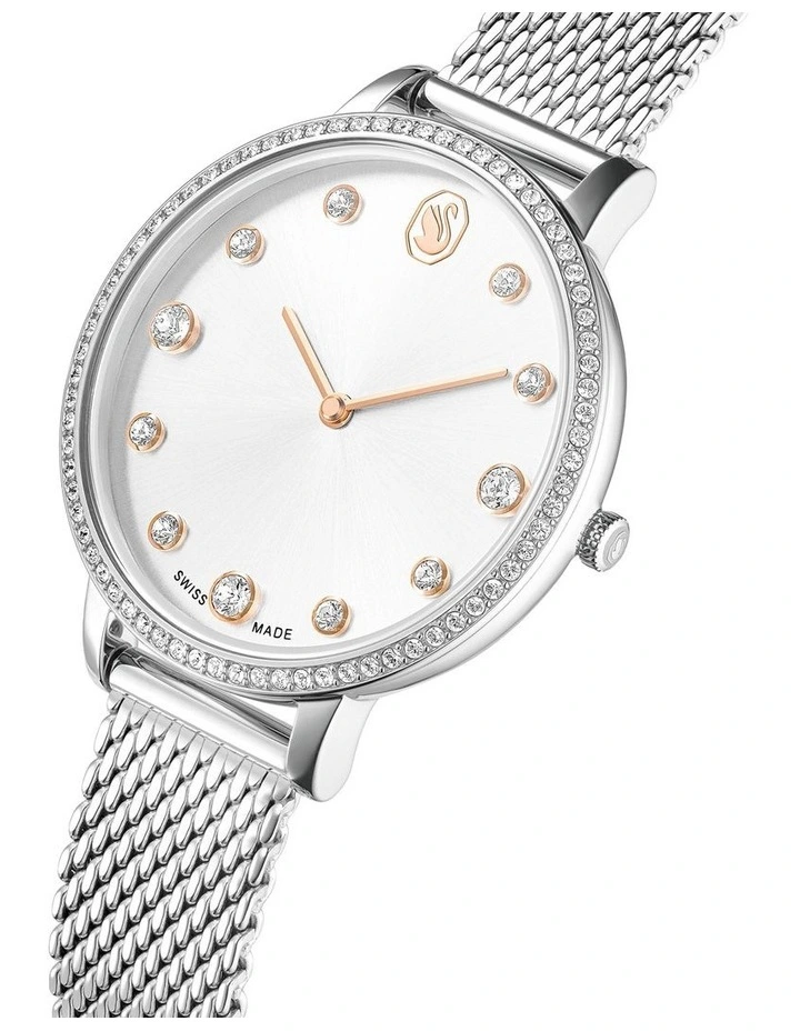 Stainless Steel Clarica Watch in Silver image 4