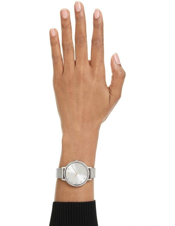 Stainless Steel Clarica Watch in Silver image 7