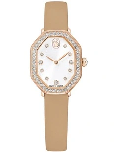 Dextera Octagon Watch in Brown