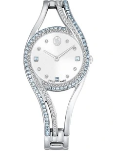 Swiss Made Metal Bracelet Hyperbola Bangle Watch in Multi