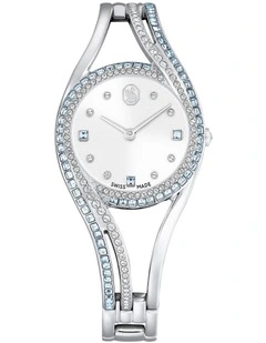 Swiss Made Metal Bracelet Hyperbola Bangle Watch in Multi