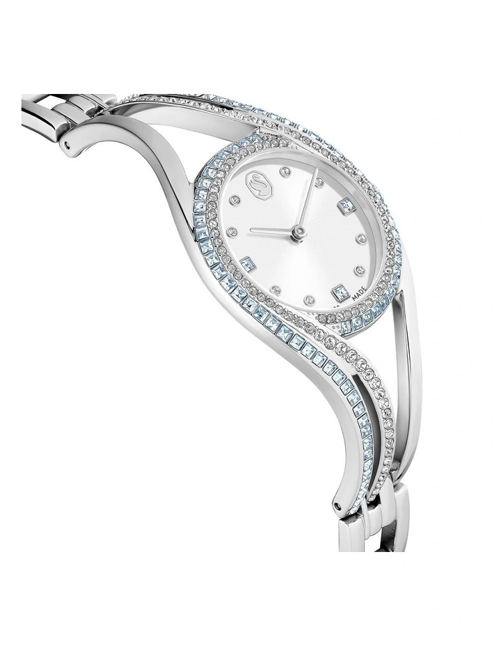 Swiss Made Metal Bracelet Hyperbola Bangle Watch in Multi image 5