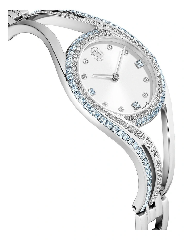 Swiss Made Metal Bracelet Hyperbola Bangle Watch in Multi image 5