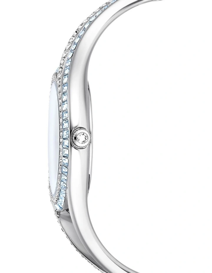 Swiss Made Metal Bracelet Hyperbola Bangle Watch in Multi image 6