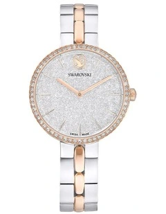 Swiss Made Metal Bracelet Cosmopolitan Watch in Silver