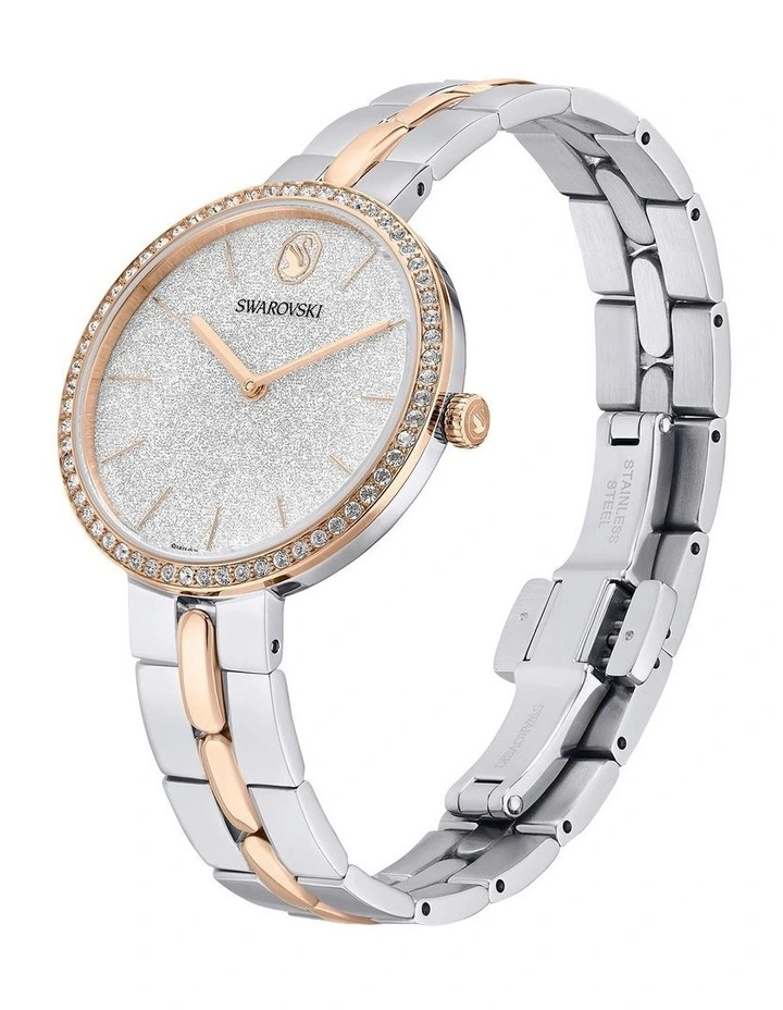 Swiss Made Metal Bracelet Cosmopolitan Watch in Silver image 2