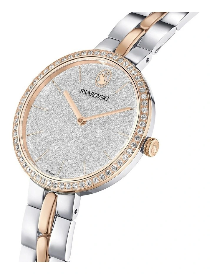 Swiss Made Metal Bracelet Cosmopolitan Watch in Silver image 4