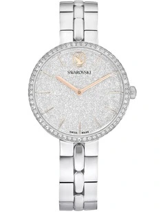 Swiss Made Metal Bracelet Cosmopolitan Watch in Silver