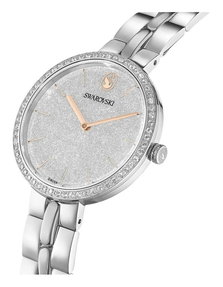 Swiss Made Metal Bracelet Cosmopolitan Watch in Silver image 4