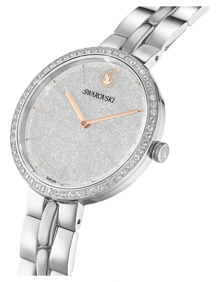 Swiss Made Metal Bracelet Cosmopolitan Watch in Silver image 4