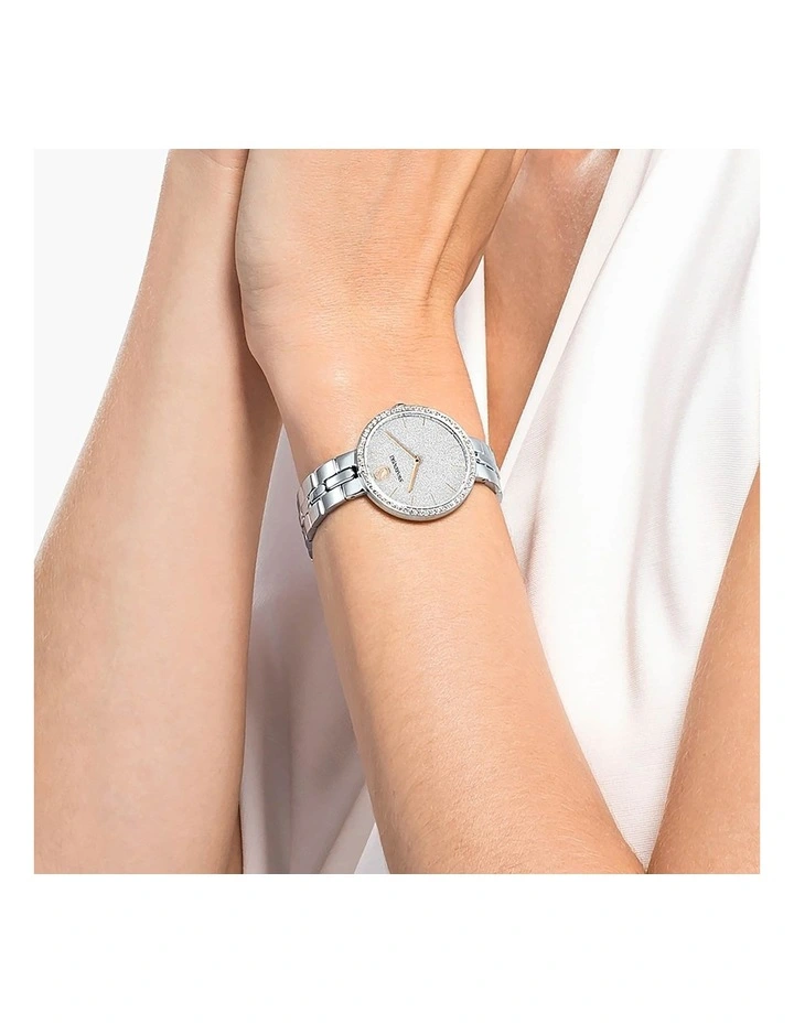Swiss Made Metal Bracelet Cosmopolitan Watch in Silver image 7