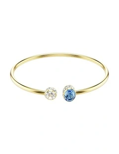 Chroma Bangle Mixed Cuts 18K Gold Finish in Multicoloured