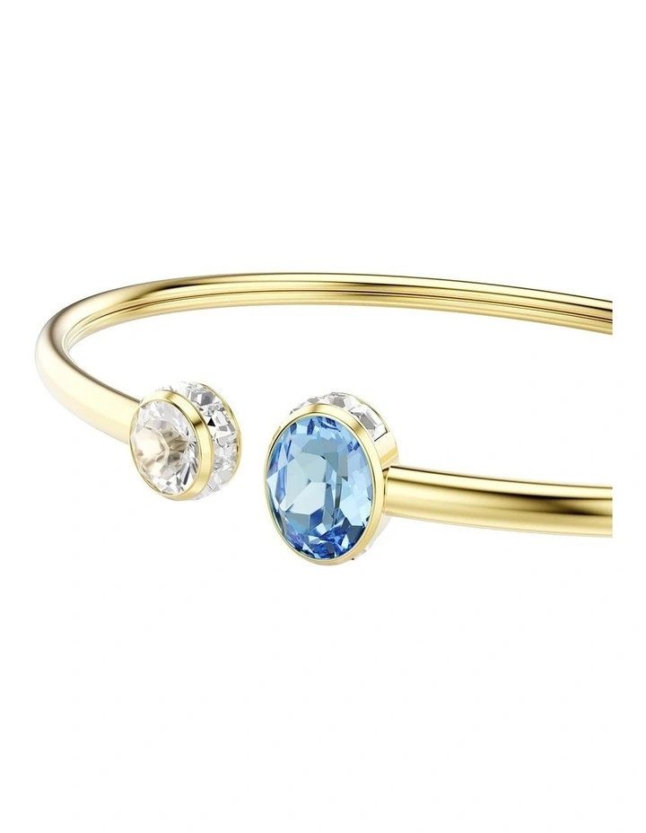 Chroma Bangle Mixed Cuts 18K Gold Finish in Multicoloured image 2