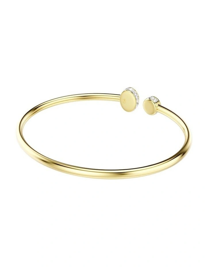Chroma Bangle Mixed Cuts 18K Gold Finish in Multicoloured image 4