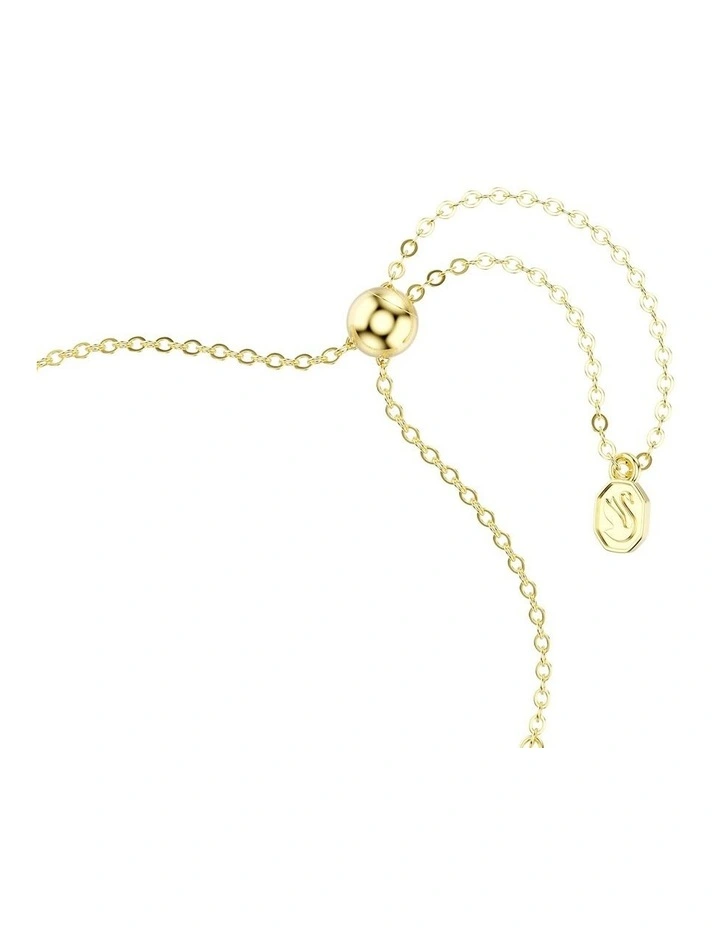 Imber Bracelet Round Cut 18K Gold Finish in Blue image 3