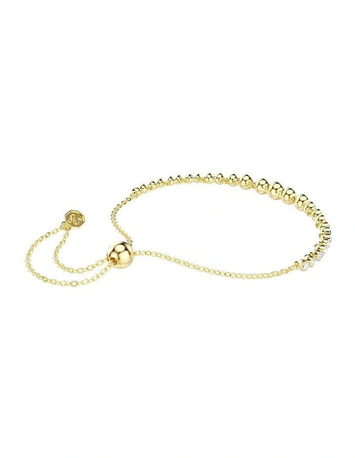 Imber Bracelet Round Cut 18K Gold Finish in Blue image 4