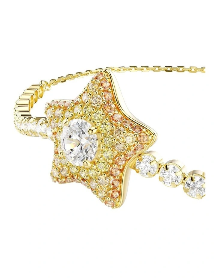 Sublima bracelet Round cut Star 18K gold finish in Multicoloured image 2