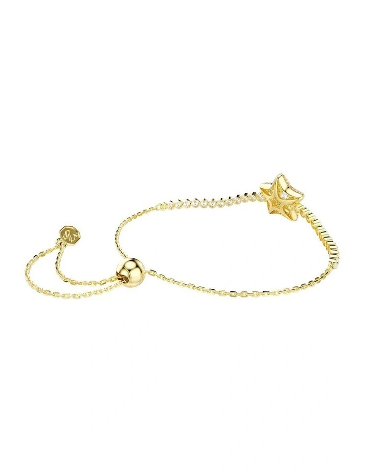 Sublima bracelet Round cut Star 18K gold finish in Multicoloured image 4