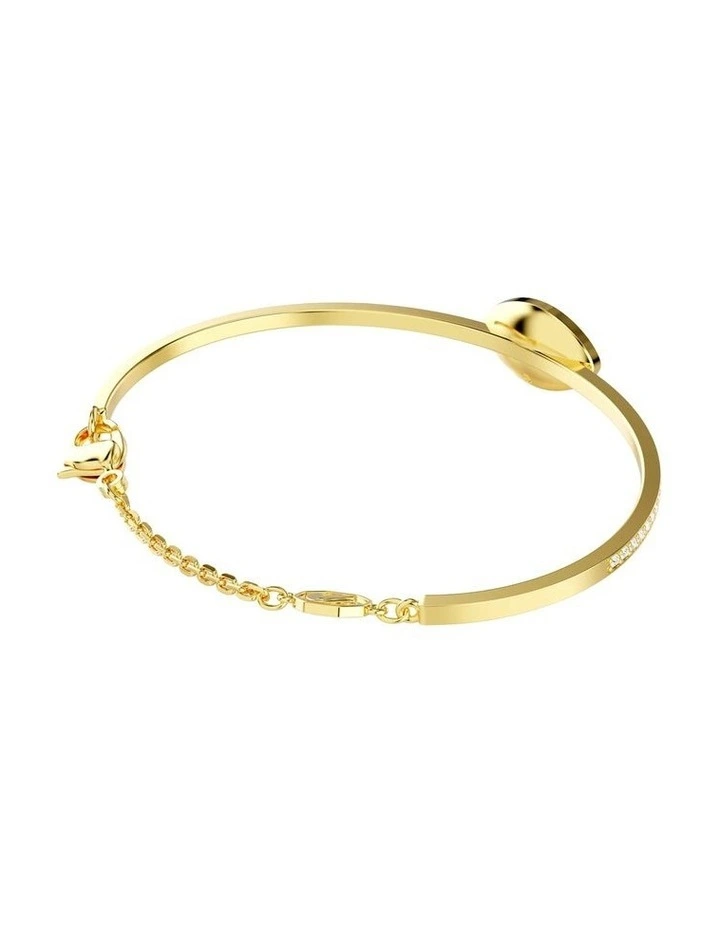 Symbolica bangle Evil eye 18K gold finish in Blue image 4