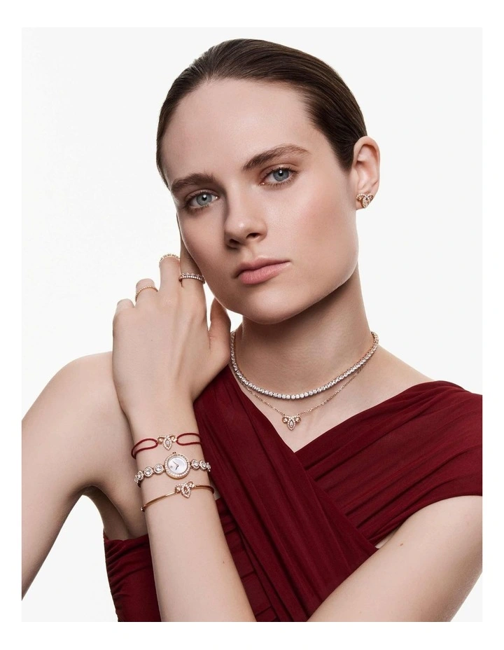Sublima charm Round cut Star Rhodium plated in White image 6