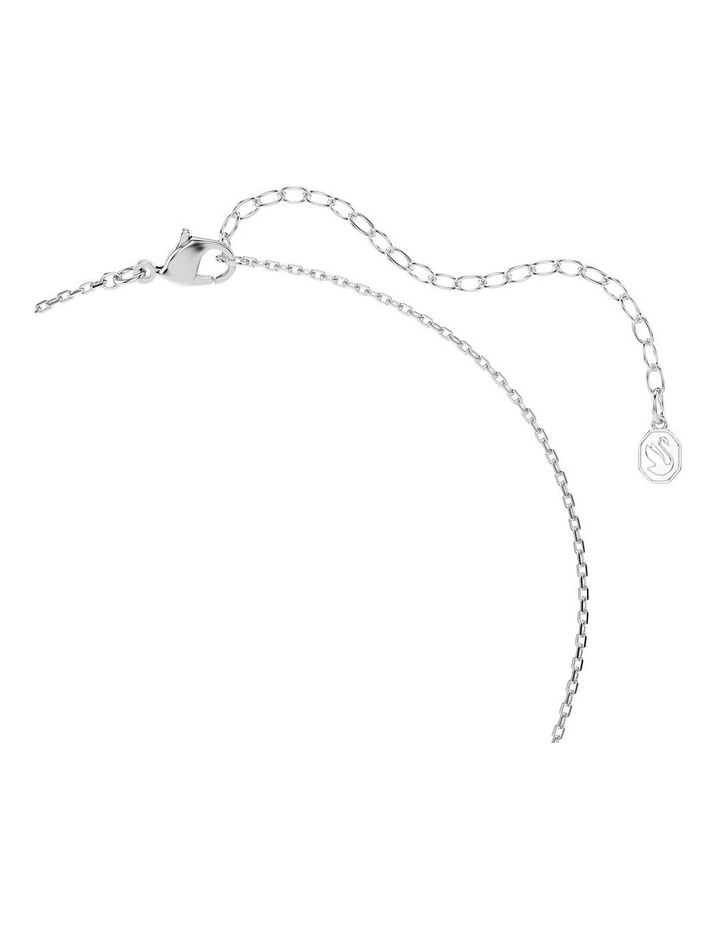 Chroma pendant Mixed cuts Rhodium plated in Pink image 4