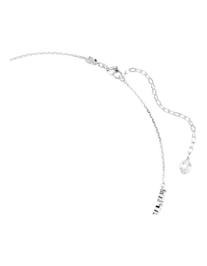Mesmera necklace Marquise cut Rhodium plated in White image 3