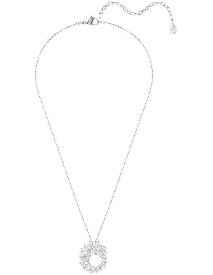 Mesmera pendant Marquise cut Rhodium plated in White image 2