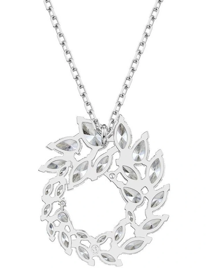 Mesmera pendant Marquise cut Rhodium plated in White image 5