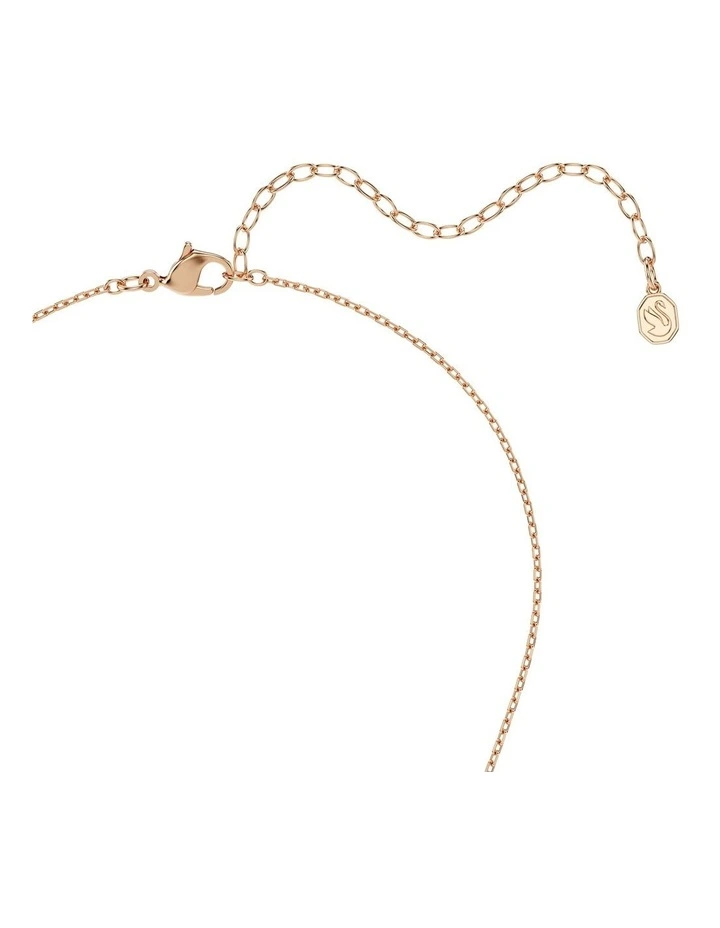 Mesmera pendant Marquise cut 18K rose gold finish in White image 4