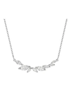Mesmera necklace Marquise cut Rhodium plated in White