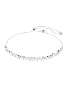 Mesmera choker Marquise cut Rhodium plated in White