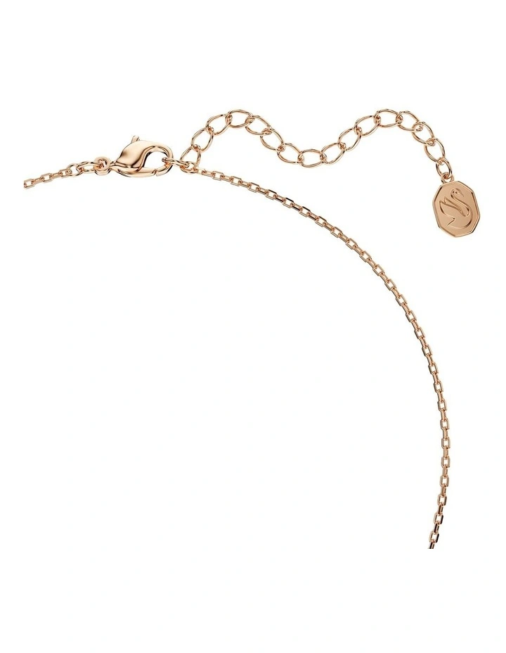 Mickey & Minnie pendant 18K rose gold finish in Black image 4