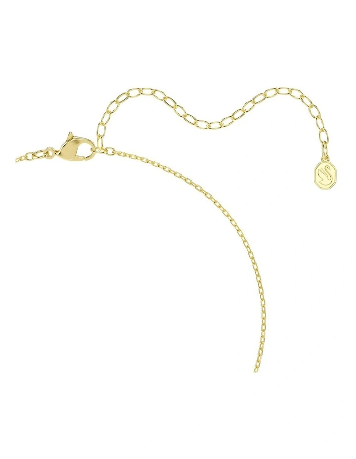 Millenia pendant Cushion cut 18K gold finish in Green image 4