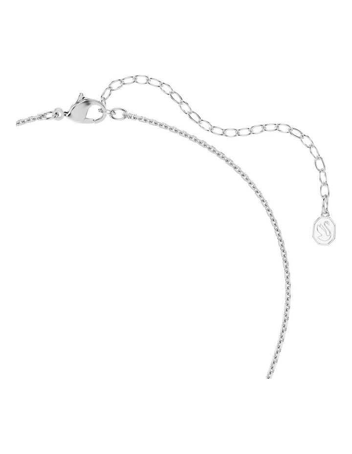 Sublima pendant Round cut Rhodium plated in White image 4