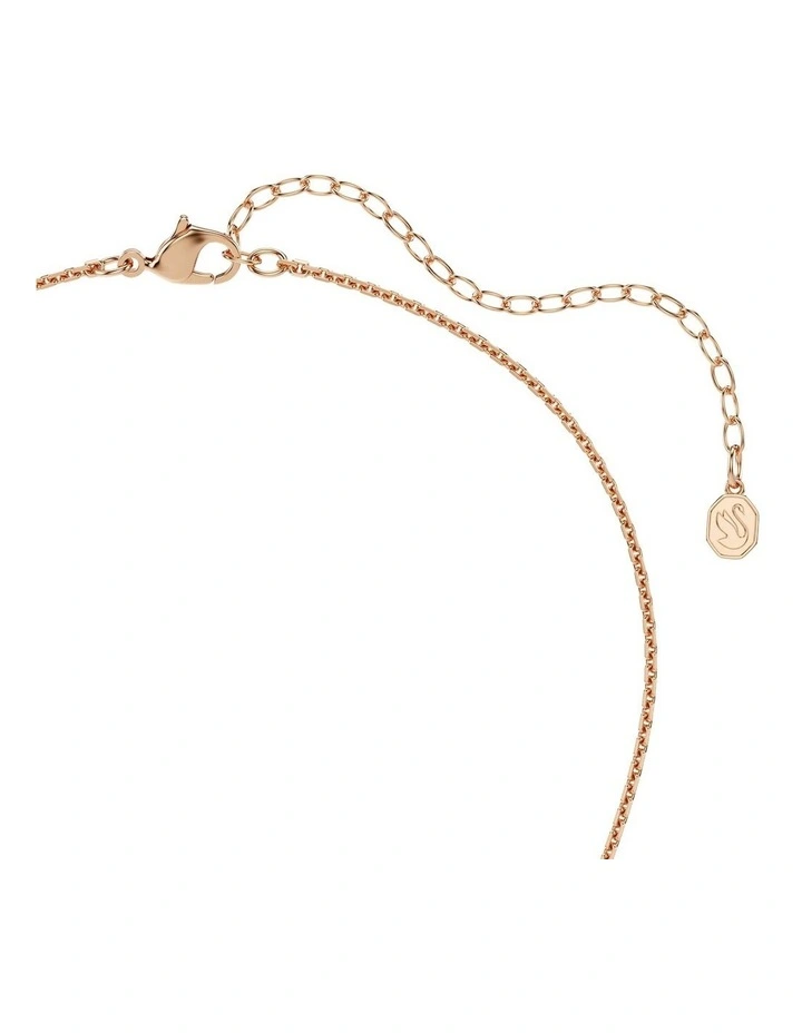 Sublima pendant Round cut 18K rose gold finish in White image 4