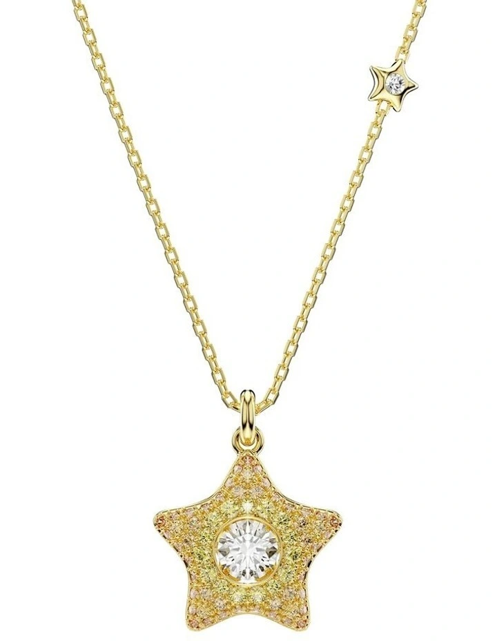 Sublima pendant Round cut Star 18K gold finish in Multicoloured image 1