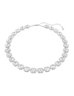 Una Angelic necklace Cushion cut Rhodium plated in White