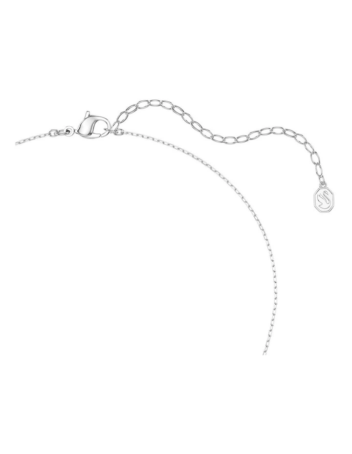 Vienna pendant Mixed cuts Feather Rhodium plated in White image 4