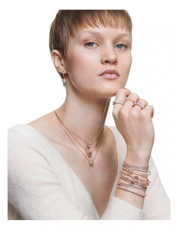 Matrix Vittore ring Marquise cut 18K rose gold finish in White image 6
