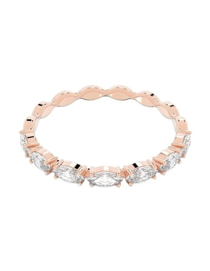 Matrix Vittore ring Marquise cut 18K rose gold finish in White image 1