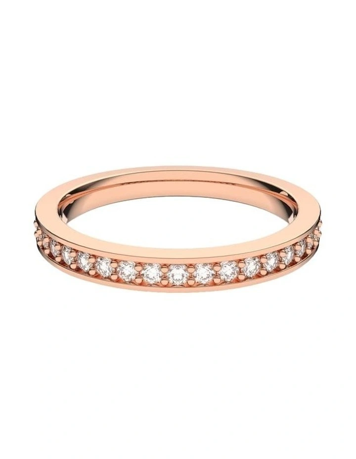 Matrix ring 18K rose gold finish in White image 1