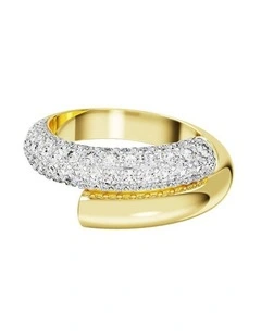 Dextera ring 18K gold finish in White