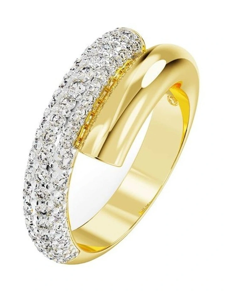Dextera ring 18K gold finish in White image 2
