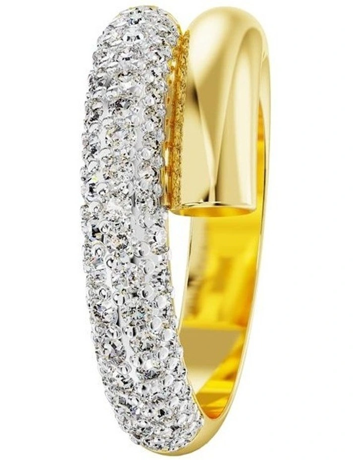 Dextera ring 18K gold finish in White image 3
