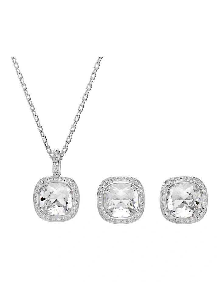 Una Angelic Set Cushion Cut in White image 1